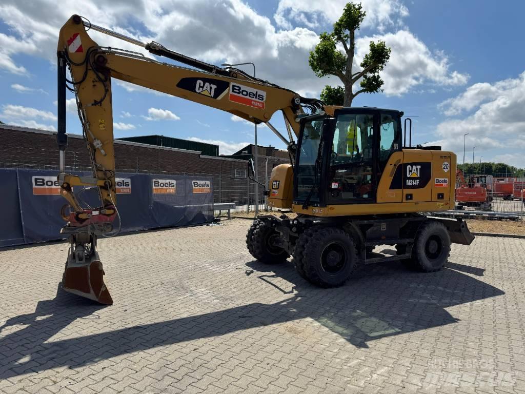 CAT M314F Ratiniai ekskavatoriai