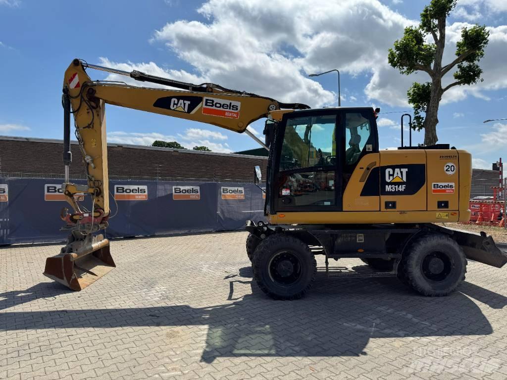 CAT M314F Ratiniai ekskavatoriai