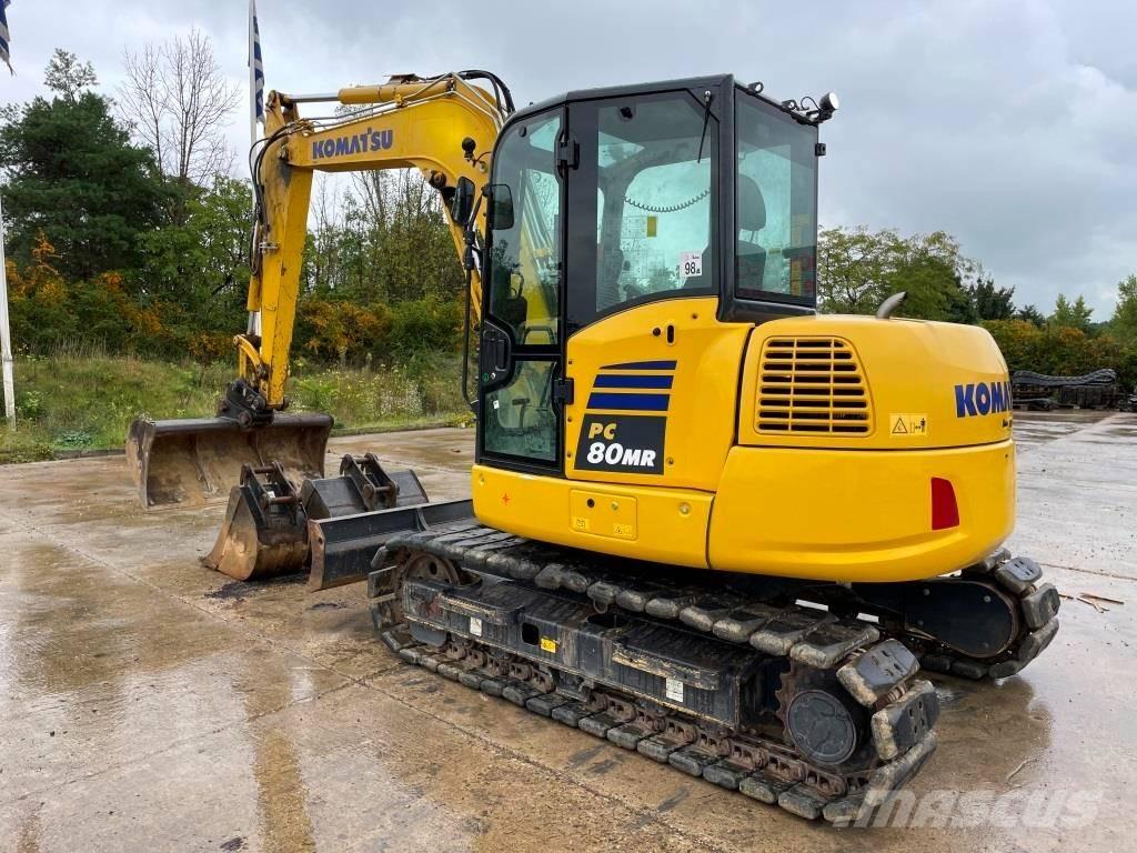 Komatsu PC 80MR-5E0 Vidutinės galios ekskavatoriai 7-12 t