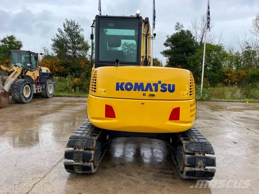 Komatsu PC 80MR-5E0 Vidutinės galios ekskavatoriai 7-12 t