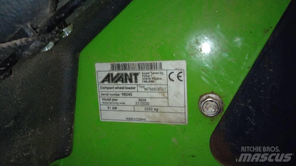 Avant 760 DLX Krovimas/Kėlimas - Kita