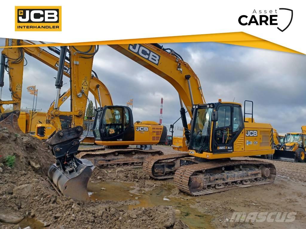 JCB 220X Vikšriniai ekskavatoriai