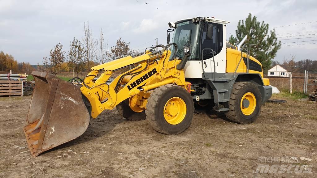 Liebherr L 524 Naudoti ratiniai krautuvai