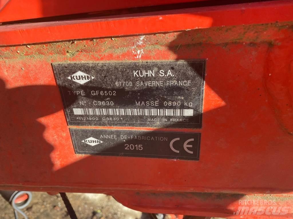 Kuhn GF 6502 Šieno grėbliai ir vartytuvai