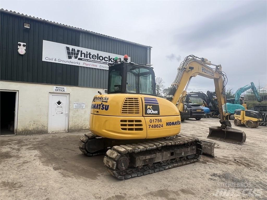 Komatsu PC 80 MR Vidutinės galios ekskavatoriai 7-12 t