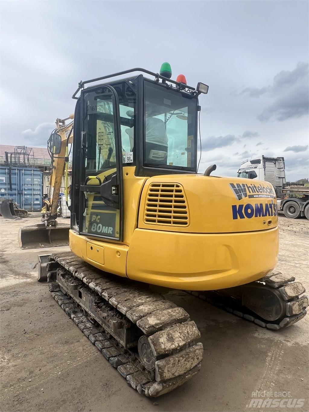 Komatsu PC 80 MR Vidutinės galios ekskavatoriai 7-12 t