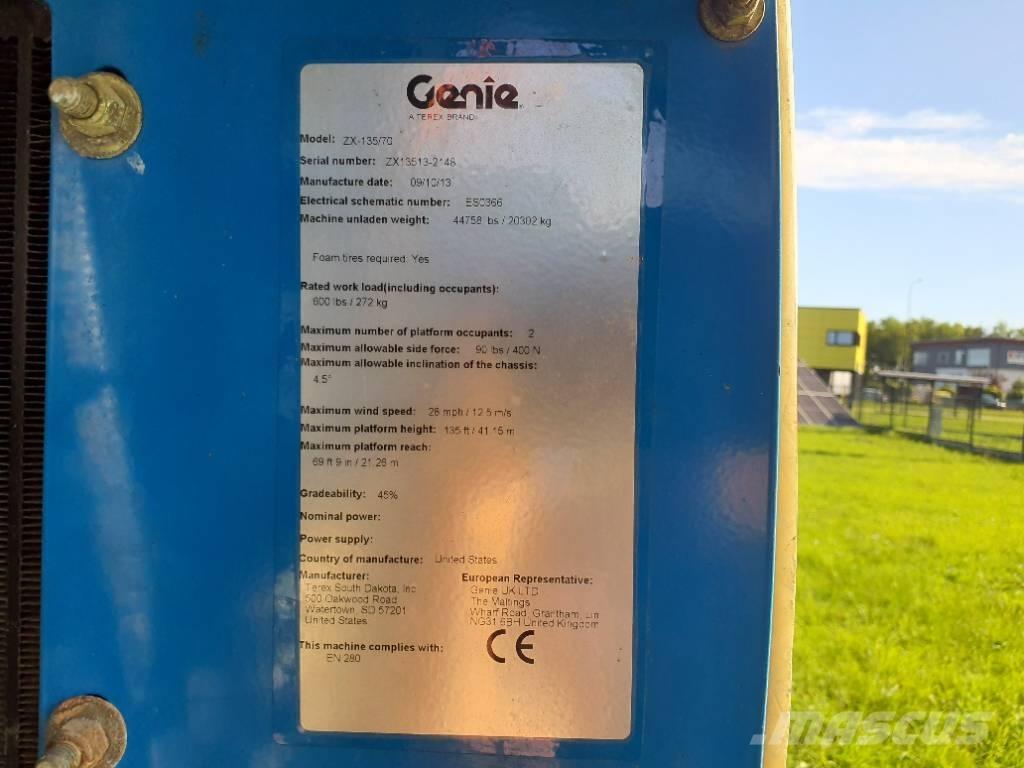 Genie ZX 135/70 Alkūniniai keltuvai