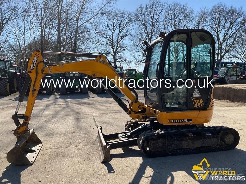 JCB 8025 ZTS Mini ekskavatoriai < 7 t