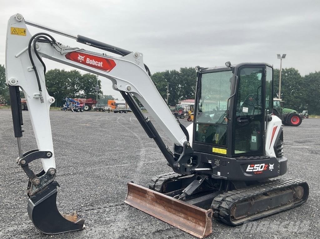 Bobcat E 50z Mini ekskavatoriai < 7 t