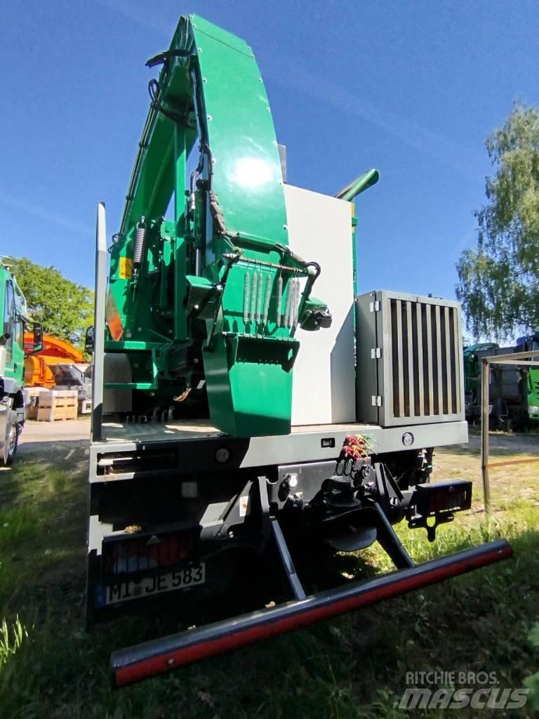 JENZ HEM 583 R-Truck Medienos smulkintuvai