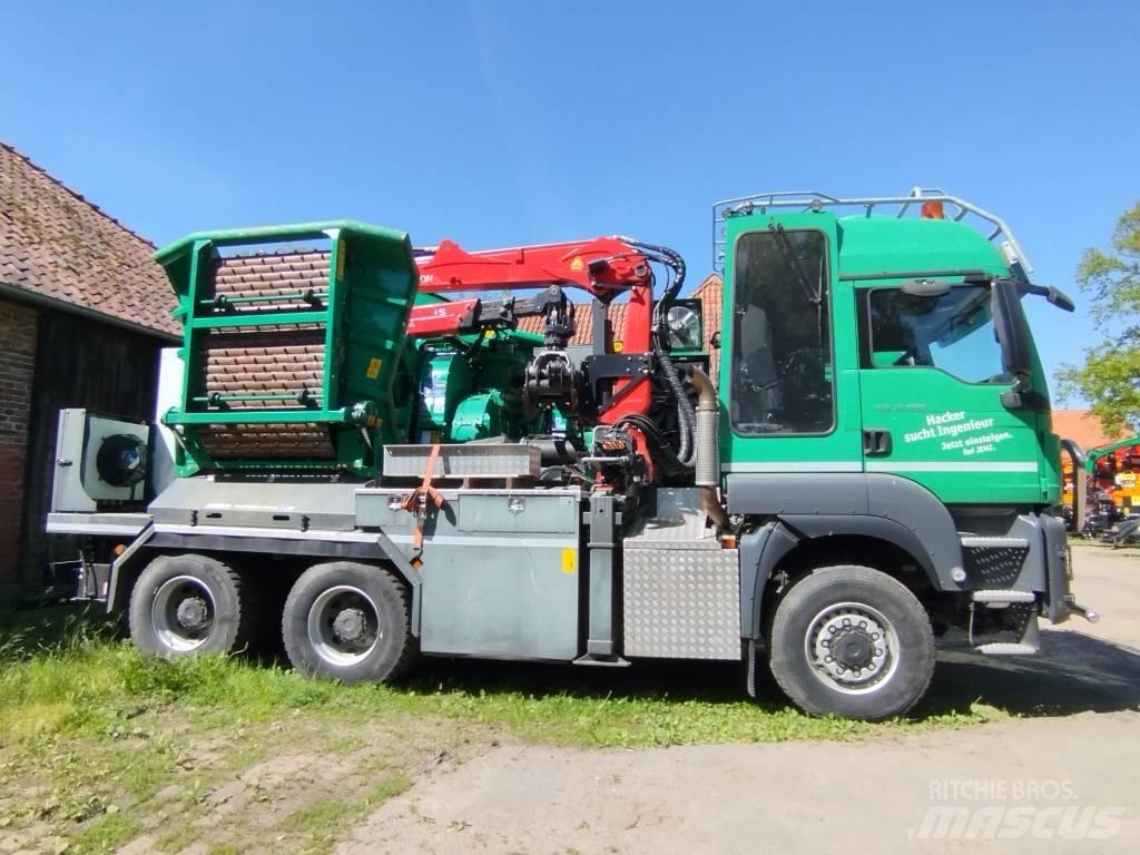 JENZ HEM 583 R-Truck Medienos smulkintuvai