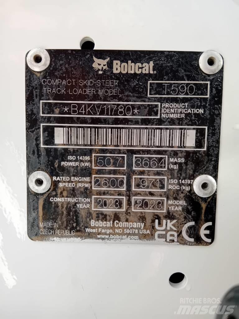 Bobcat T 590 Krautuvai su šoniniu pasukimu