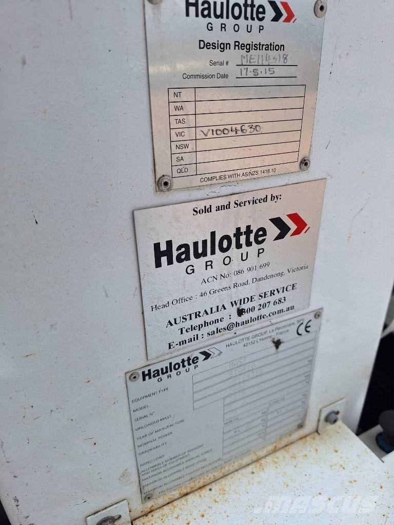 Haulotte Star 10 Kompaktiškas savaeigis strėlinis keltuvas