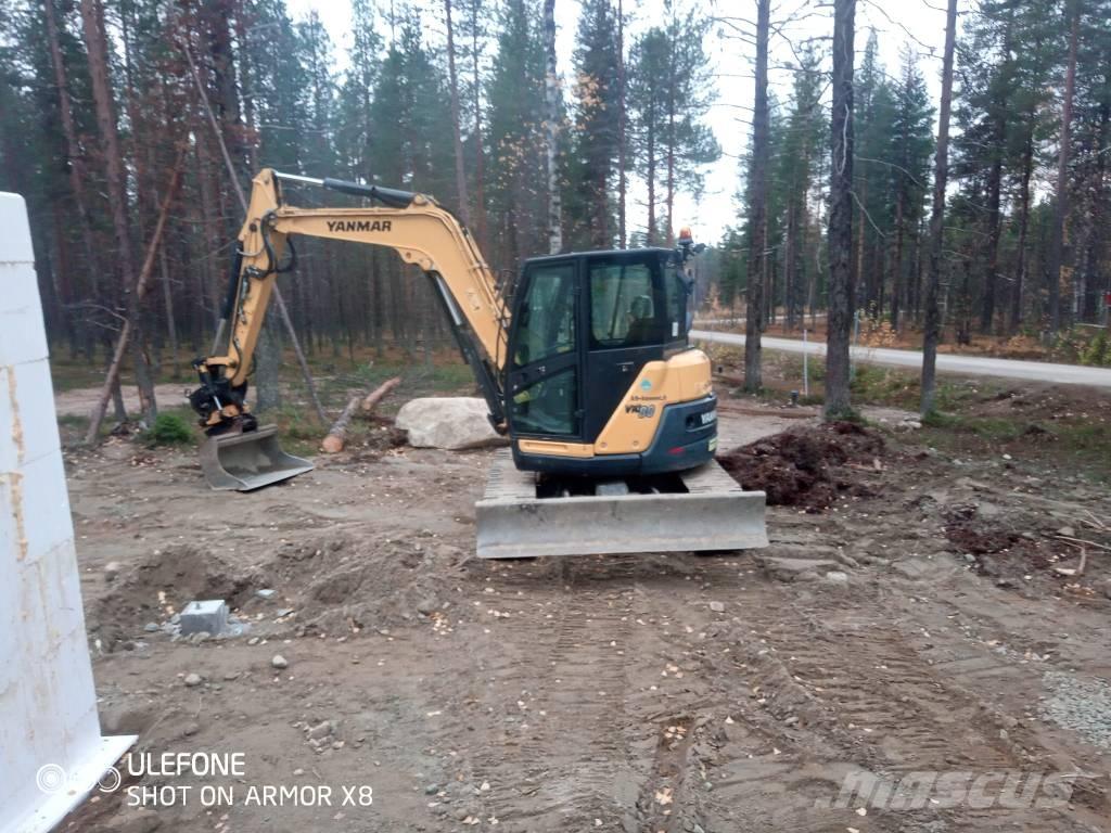 Yanmar Vio 80-1A Vidutinės galios ekskavatoriai 7-12 t