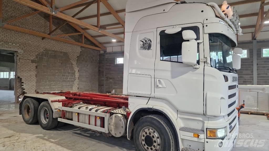 Scania R 620 Sunkvežimiai su keliamuoju kabliu