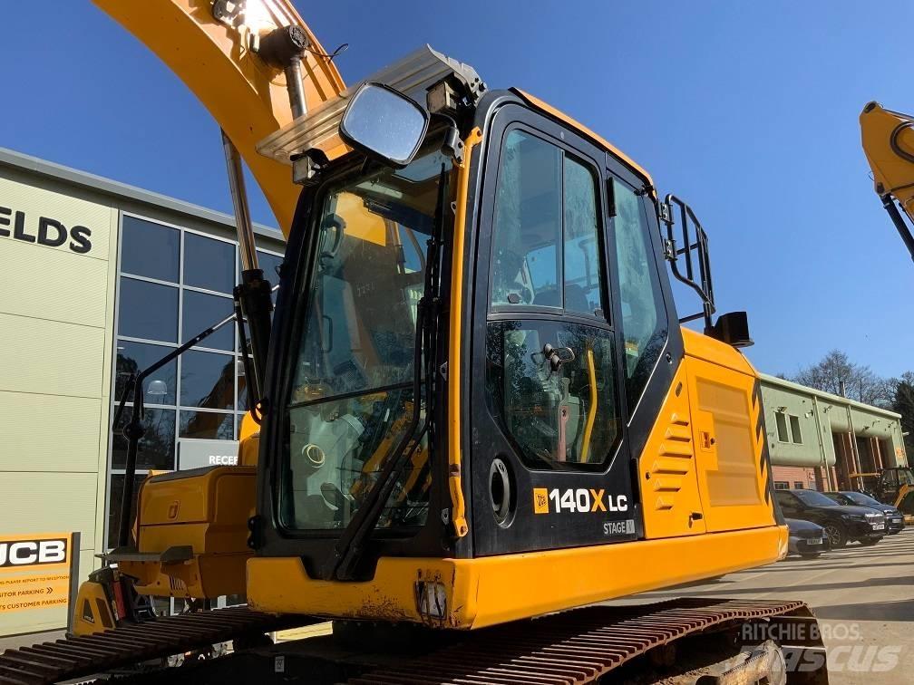 JCB 140X LC Vikšriniai ekskavatoriai