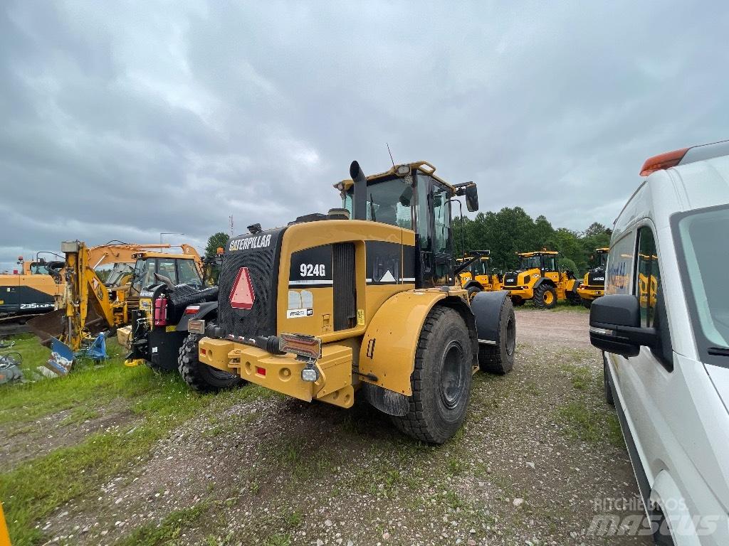 CAT 924 G Naudoti ratiniai krautuvai