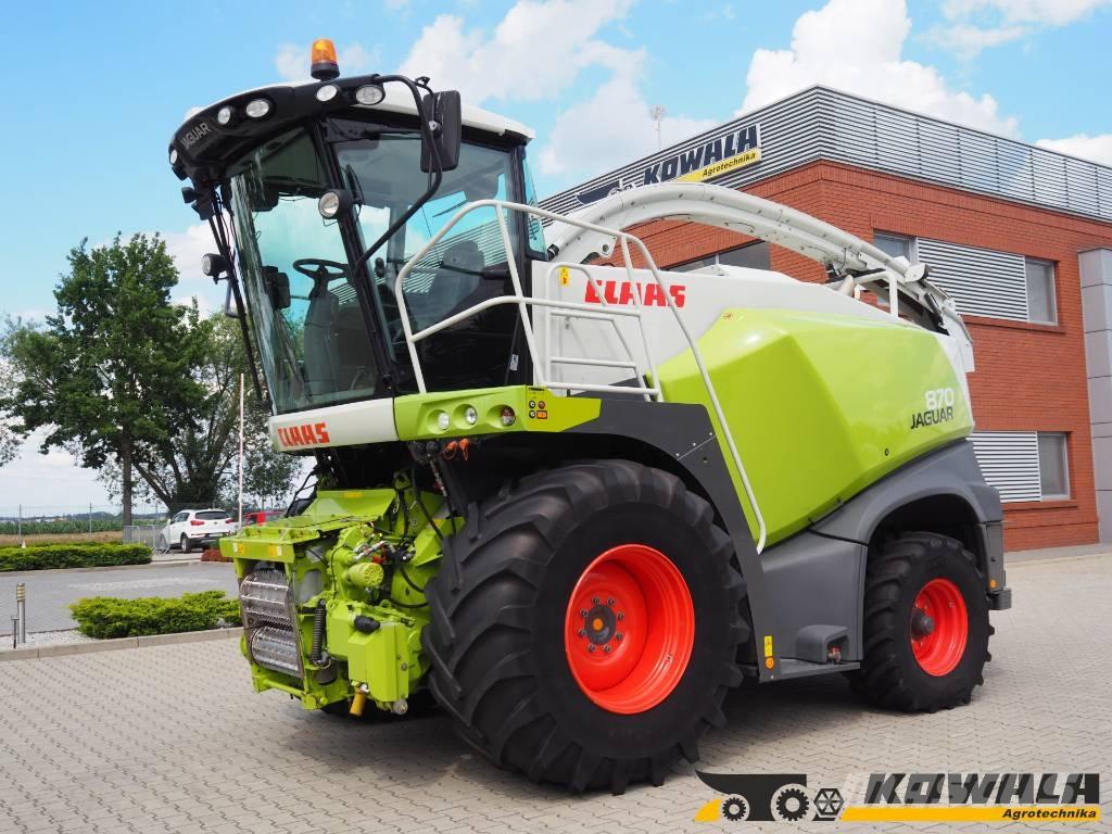 CLAAS Jaguar 870 Pašarų ruošimo technika