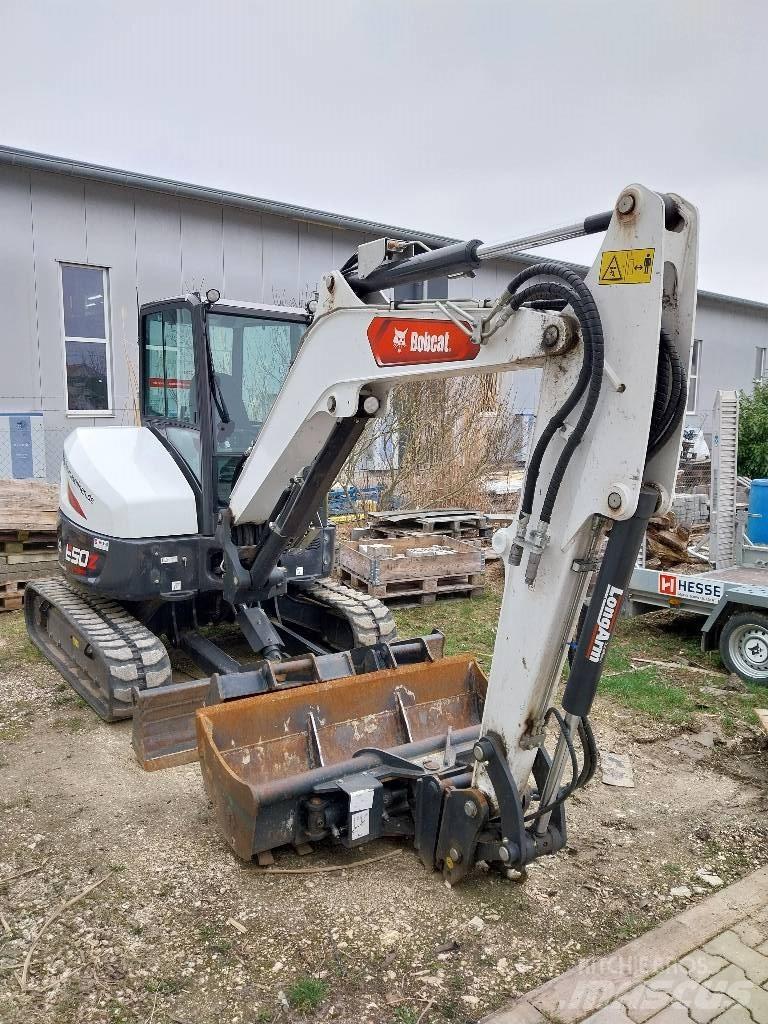Bobcat E 50 Mini ekskavatoriai < 7 t