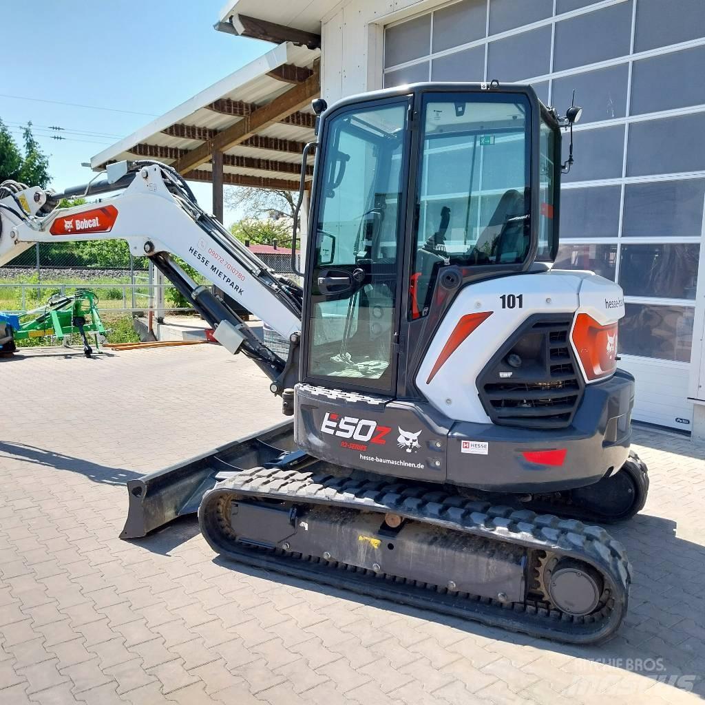 Bobcat E 50z Mini ekskavatoriai < 7 t