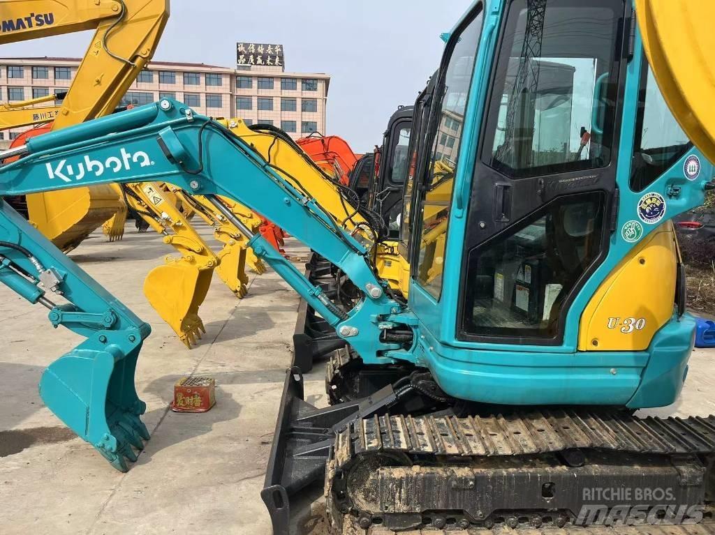 Kubota U 30 Vikšriniai ekskavatoriai