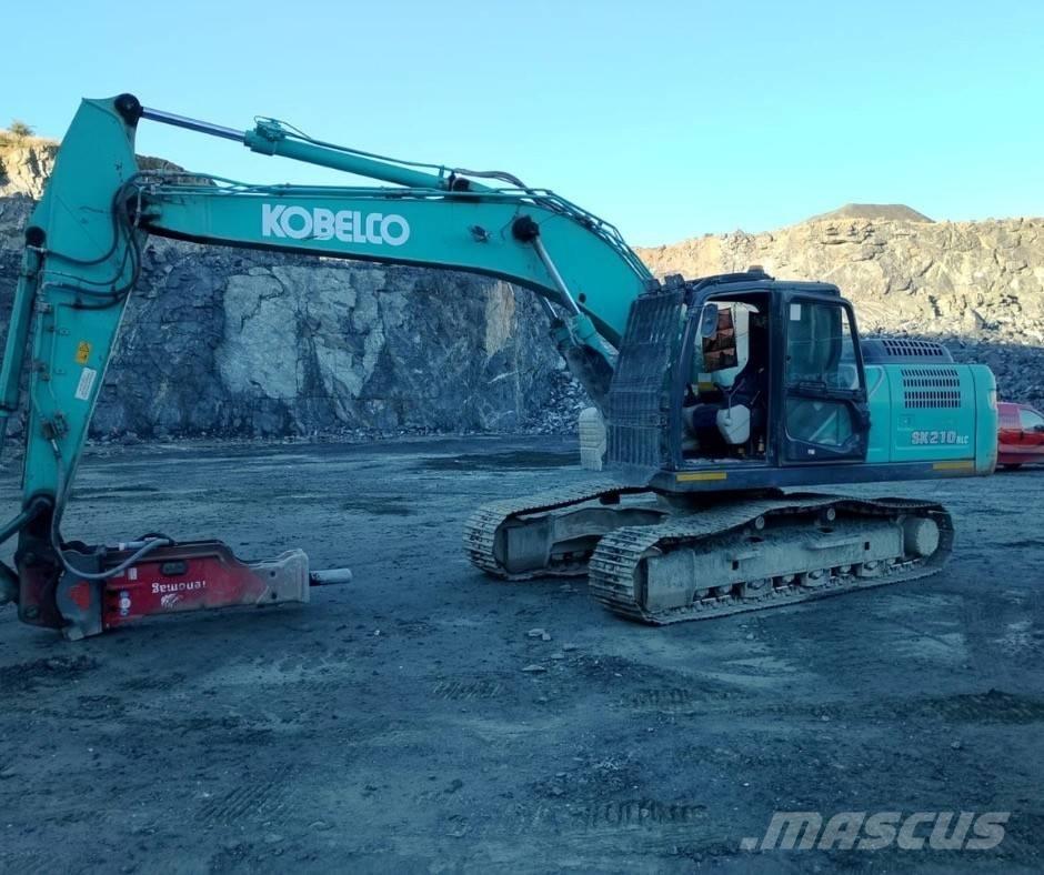 Kobelco SK210 N LC Vikšriniai ekskavatoriai