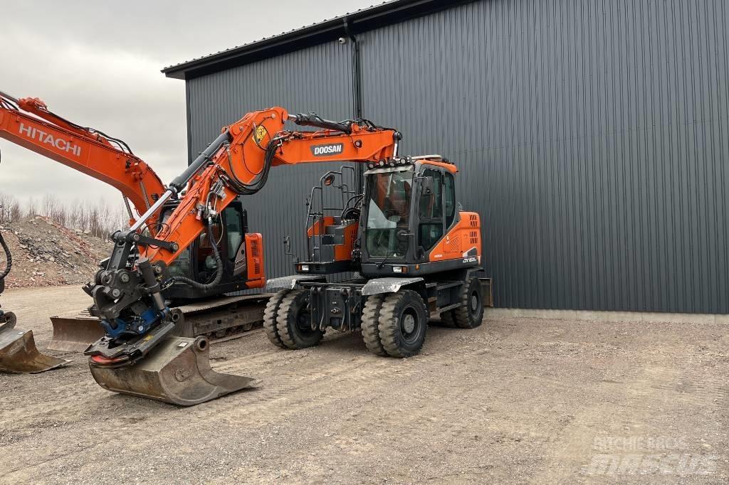 Doosan DX 165 W-5 Ratiniai ekskavatoriai