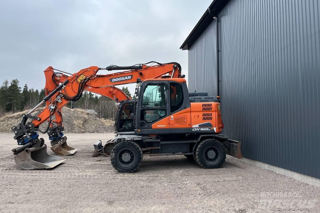 Doosan DX 165 W-5 Ratiniai ekskavatoriai