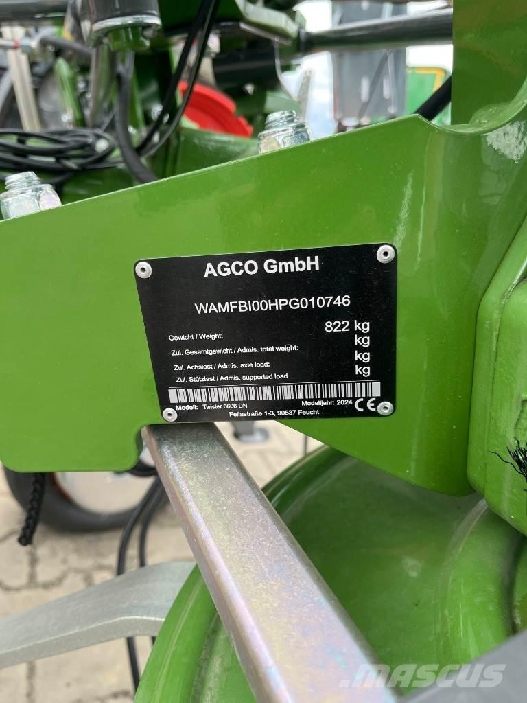 Fendt Twister 6606 Šieno grėbliai ir vartytuvai