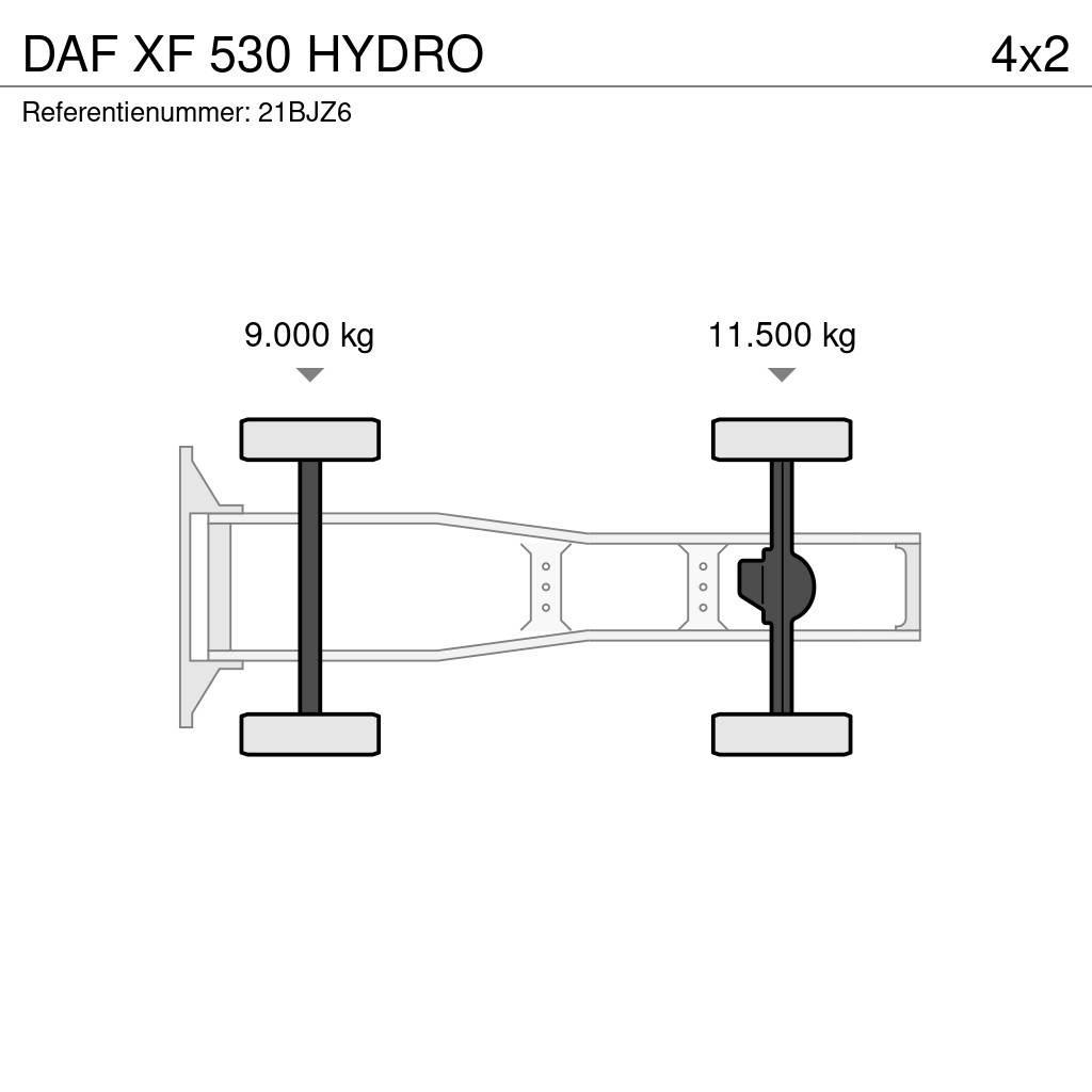 DAF XF 530 HYDRO Naudoti vilkikai