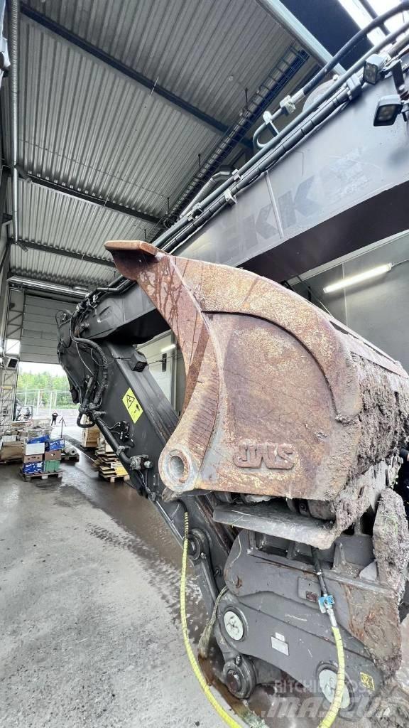 SMP bucket Tranšėjų kasimo technika