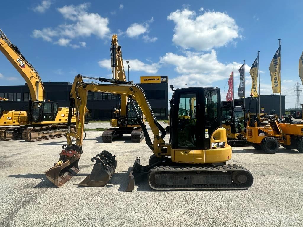 CAT 305 E CR Mini ekskavatoriai < 7 t