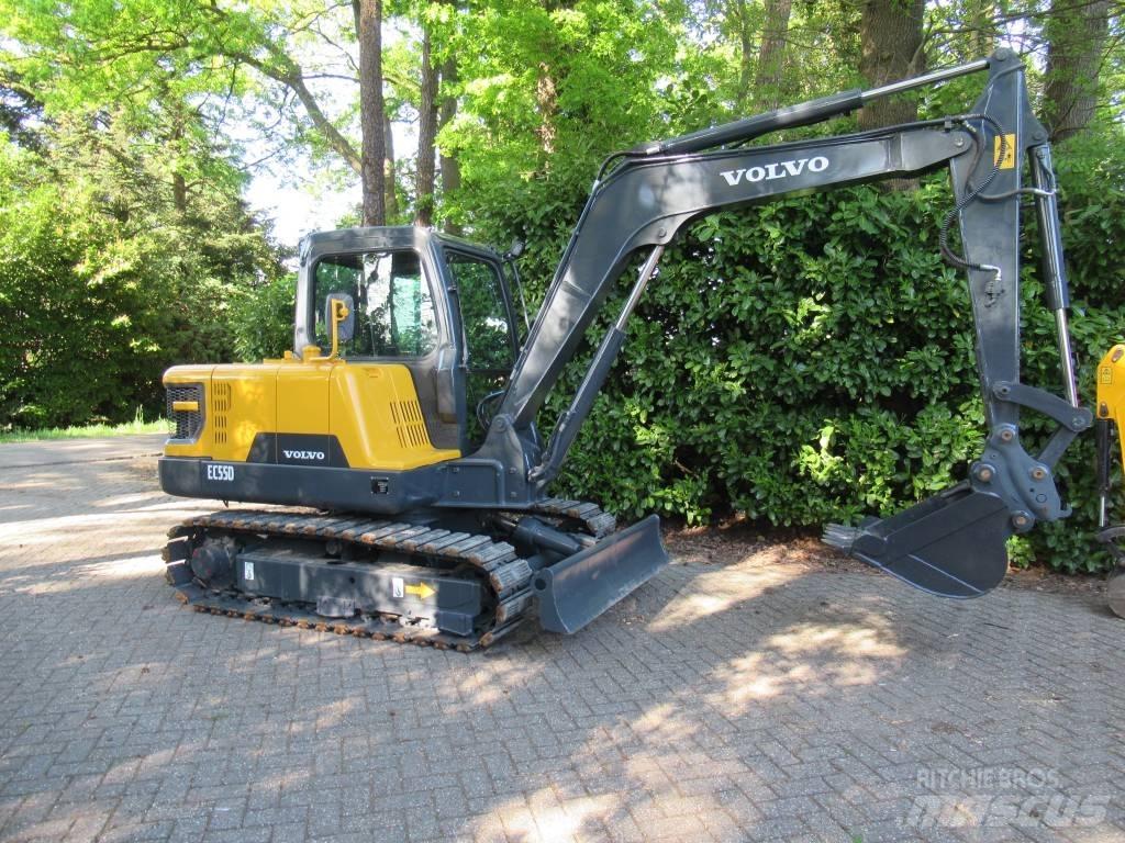 Volvo EC 55 D Mini ekskavatoriai < 7 t
