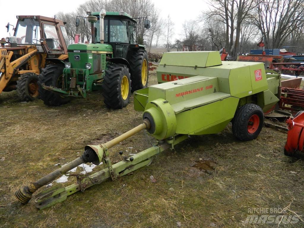CLAAS Markant 50 Stačiakampių ryšulių presai