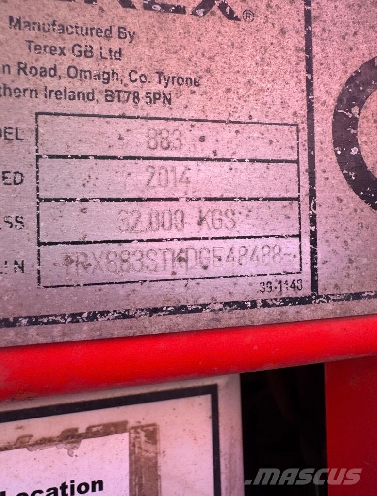 Terex Finlay 883 Sietai