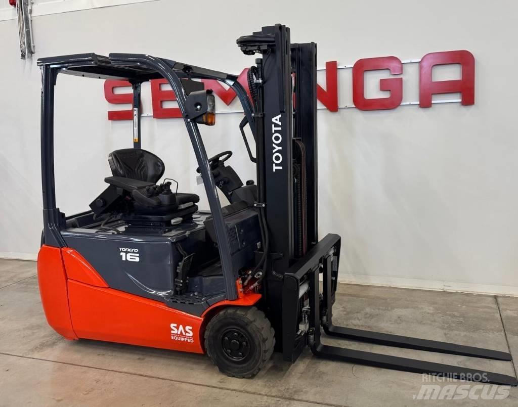 Toyota 10747 - 8FBE16T Elektriniai šakiniai krautuvai