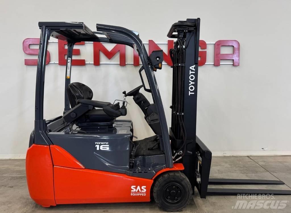 Toyota 10747 - 8FBE16T Elektriniai šakiniai krautuvai