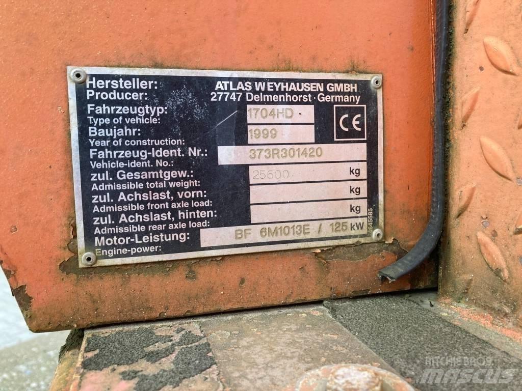 Atlas 1704 HD Vikšriniai ekskavatoriai