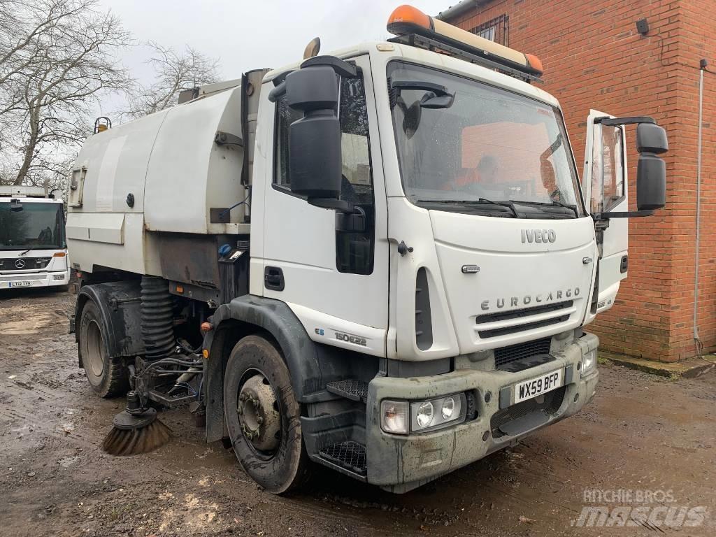 Iveco 150E 22 Šlavimo technika