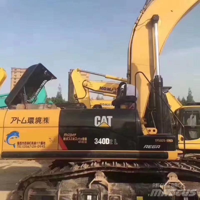 CAT 340 D L Vikšriniai ekskavatoriai