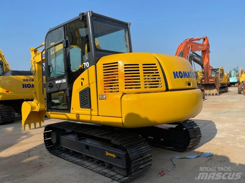 Komatsu PC 70 Mini ekskavatoriai < 7 t
