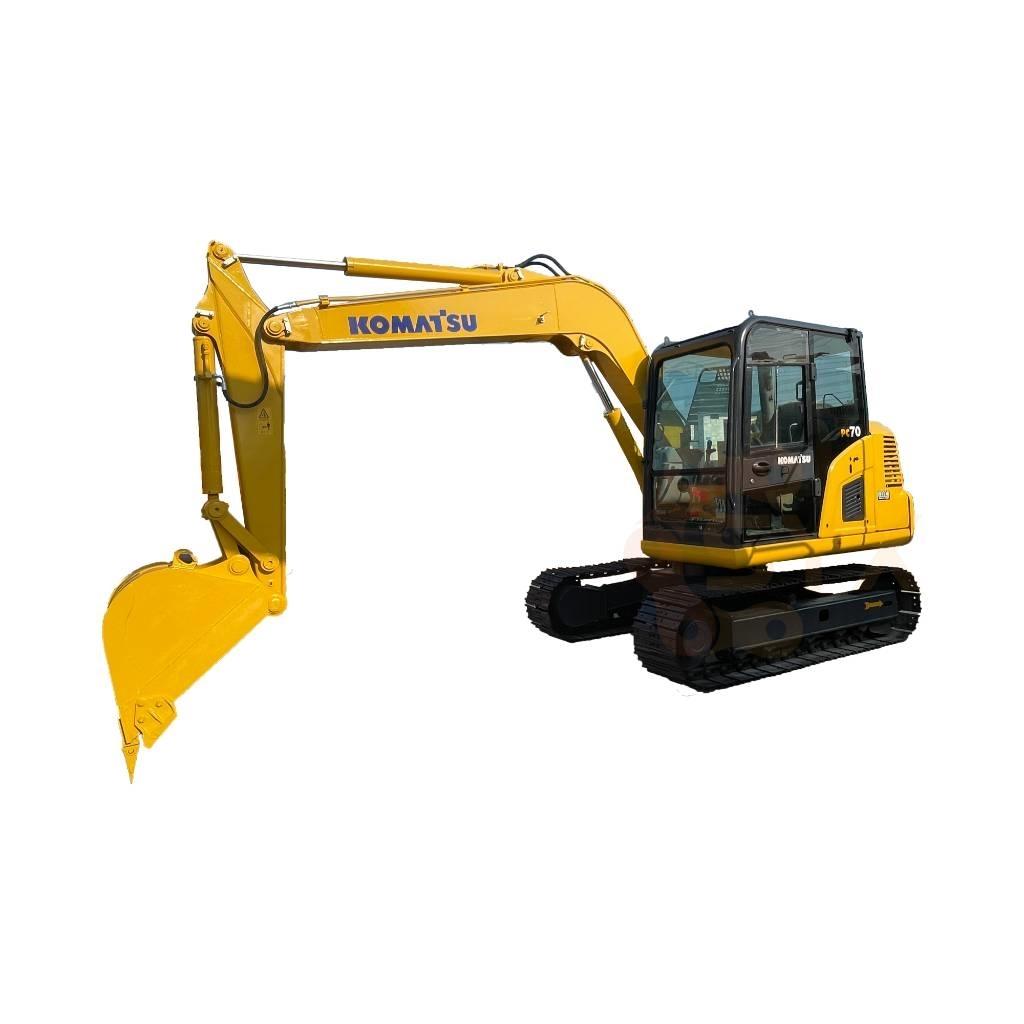 Komatsu PC 70 Mini ekskavatoriai < 7 t