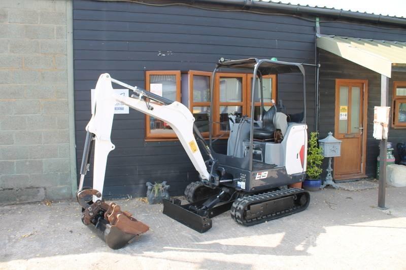 Bobcat E 19 Mini ekskavatoriai < 7 t