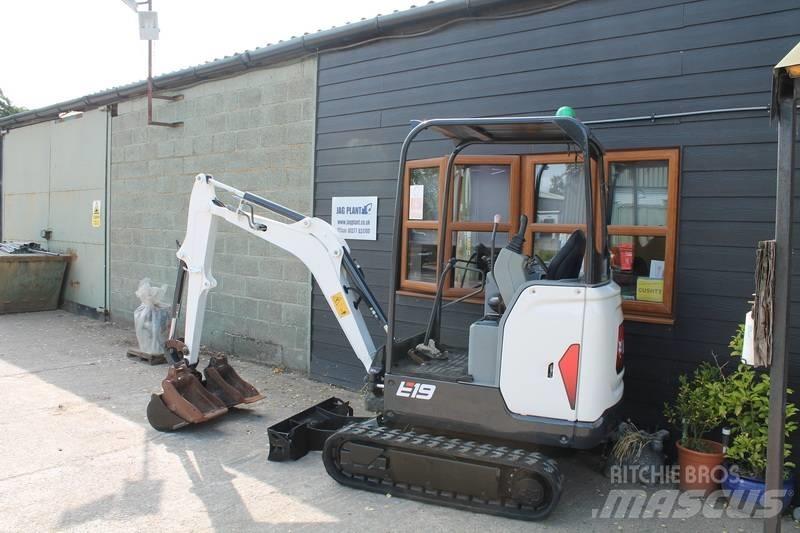 Bobcat E 19 Mini ekskavatoriai < 7 t