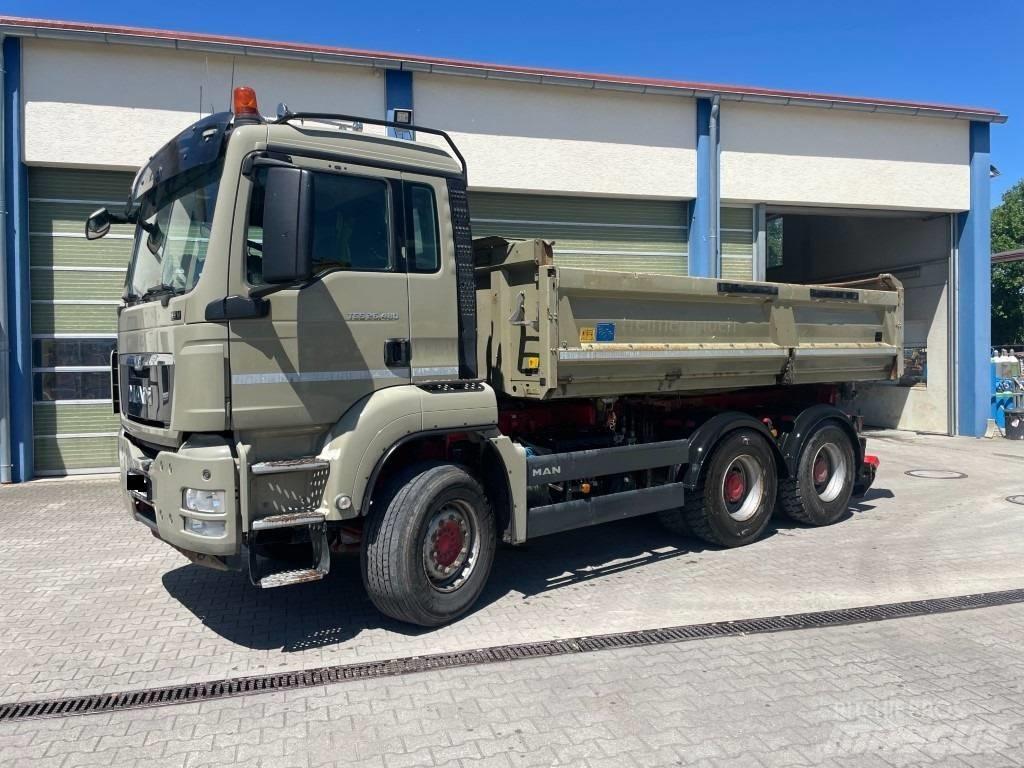 MAN TGS 26.480 Savivarčių priekabų vilkikai