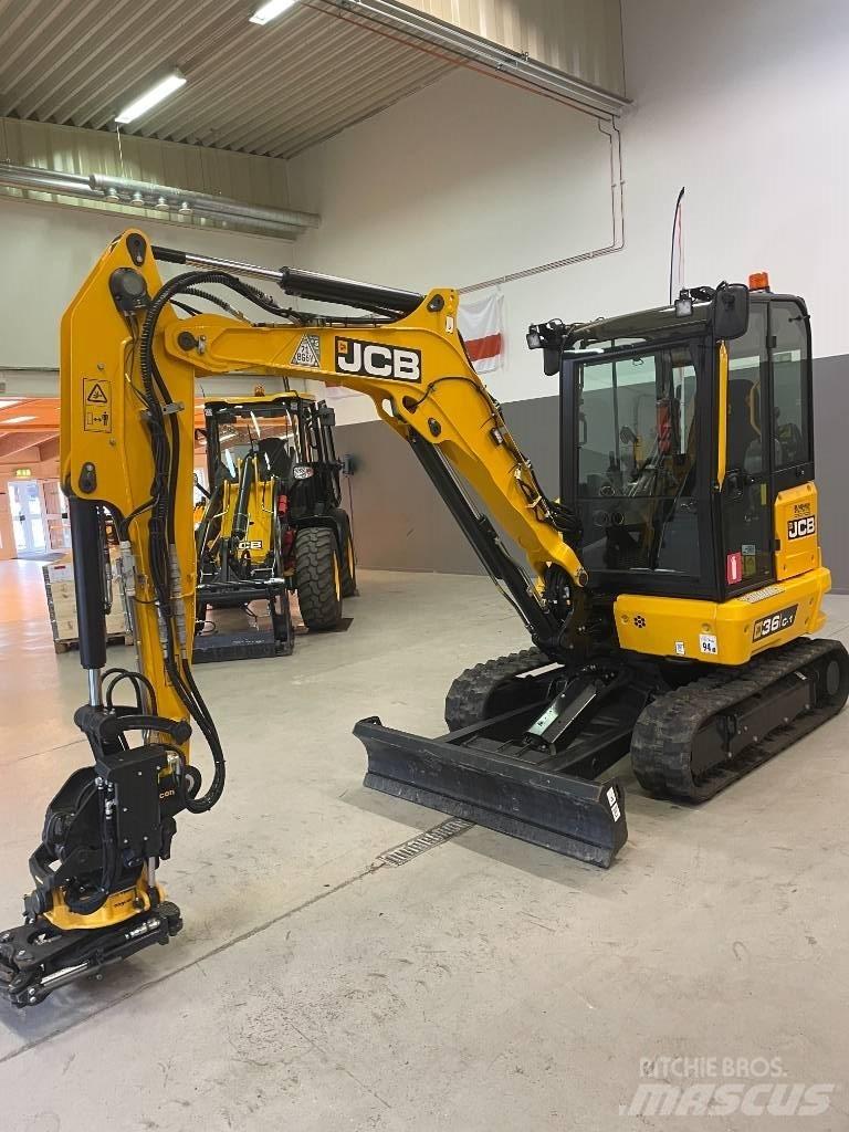 JCB 36 C-1 Mini ekskavatoriai < 7 t