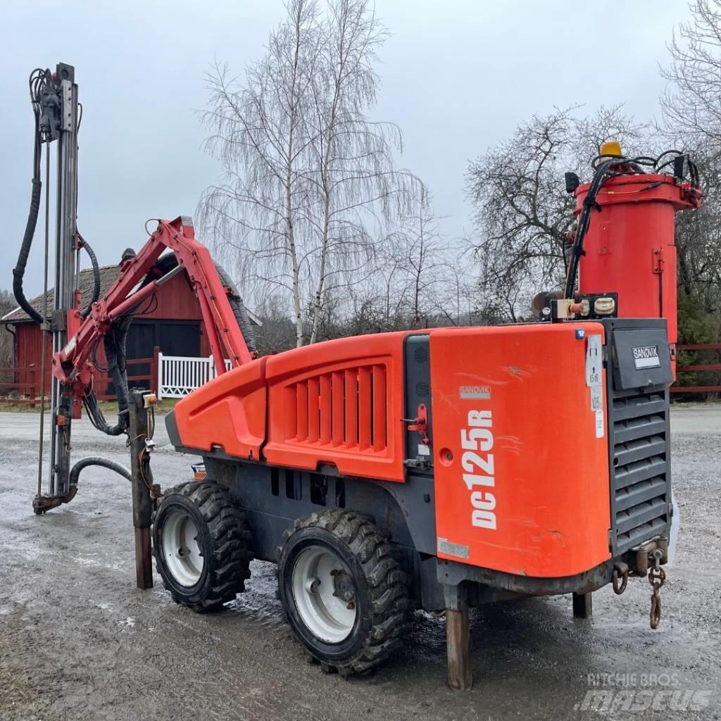 Sandvik DC 125R Žemės paviršiaus gręžimo technika