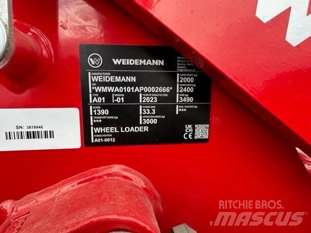 Weidemann 1390 Naudoti ratiniai krautuvai