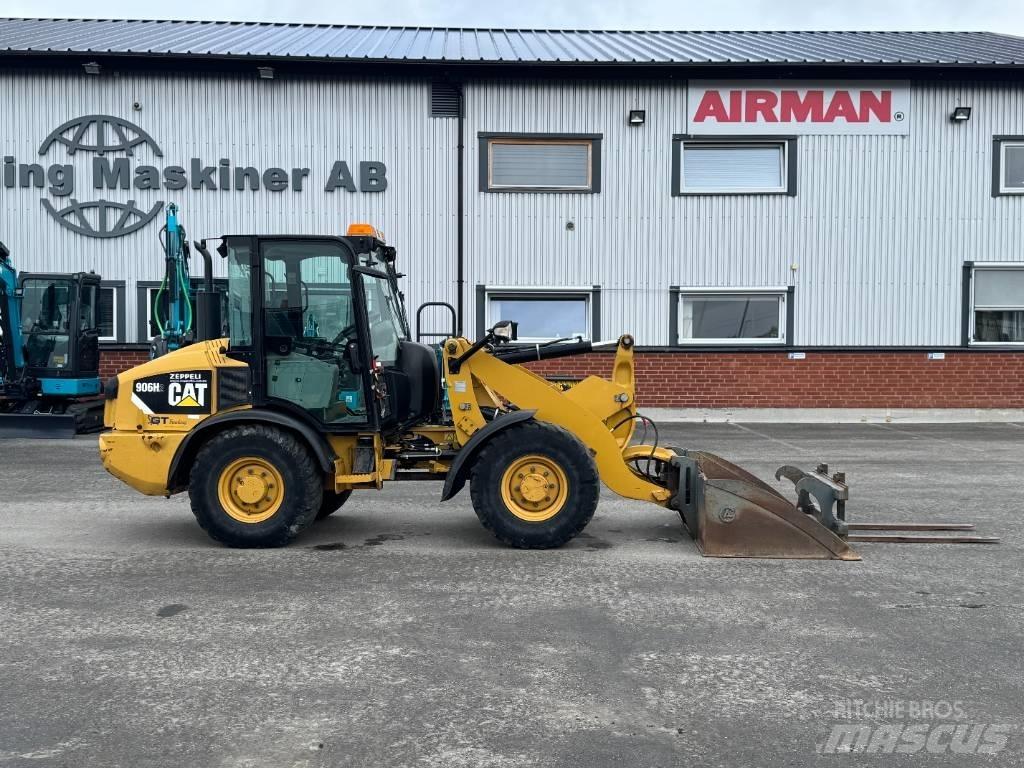 CAT 906 H Naudoti ratiniai krautuvai