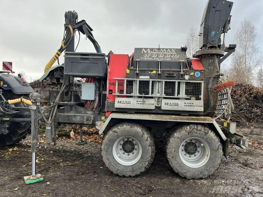 Mus-Max WT 10 XLZ Medienos smulkintuvai